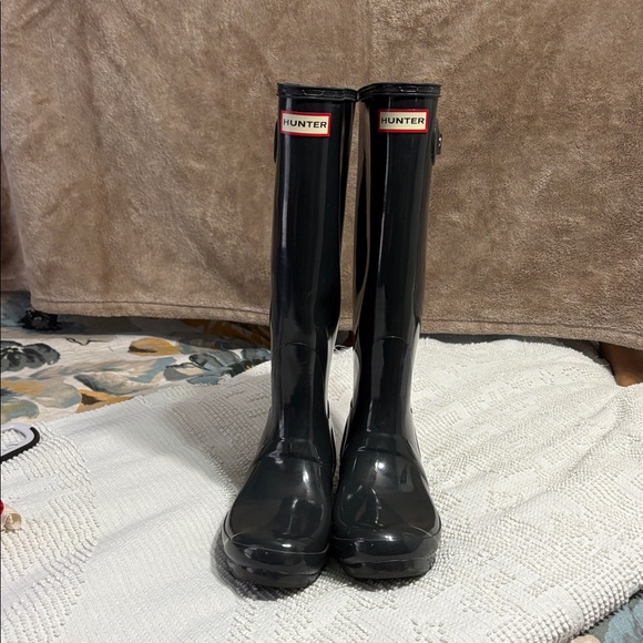 Hunter Classic Black Footwear - Picture 1 of 7
